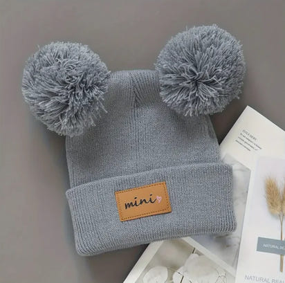 Cozy Couture™ Pom Beanie — Adorable Warmth for Your Little One