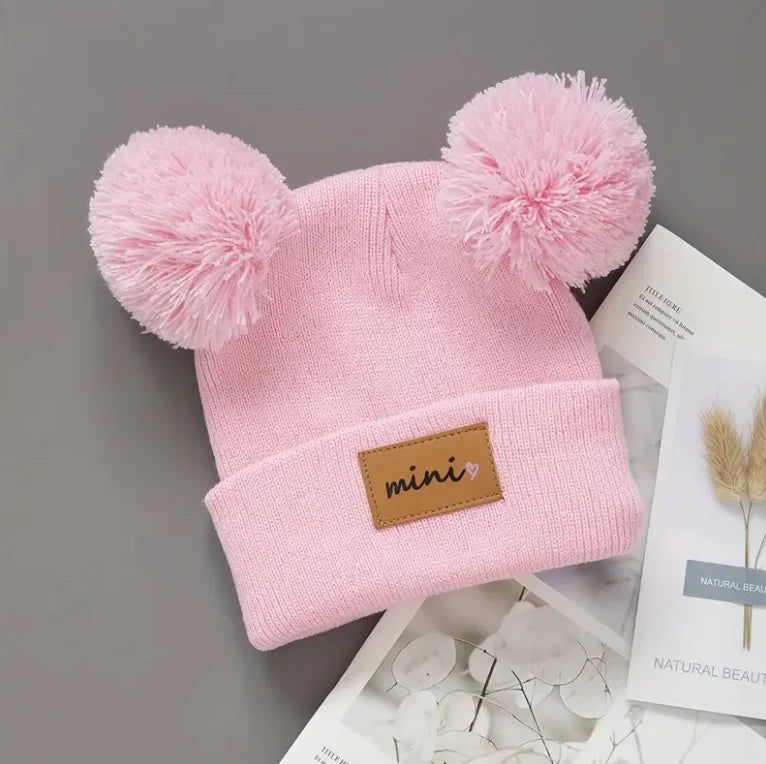 Cozy Couture™ Pom Beanie — Adorable Warmth for Your Little One