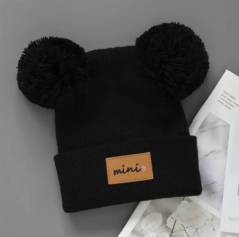 Cozy Couture™ Pom Beanie — Adorable Warmth for Your Little One