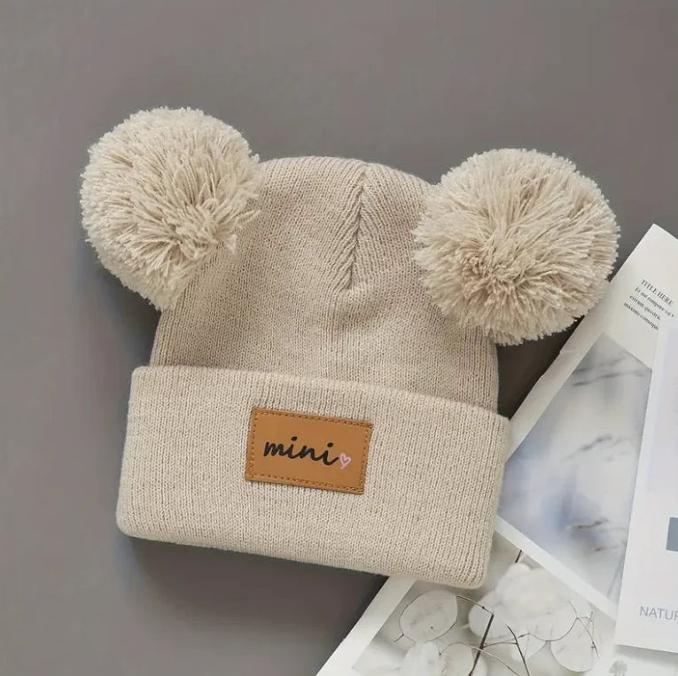 Cozy Couture™ Pom Beanie — Adorable Warmth for Your Little One